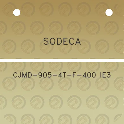 sodeca-cjmd-905-4t-f-400-ie3