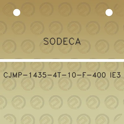 sodeca-cjmp-1435-4t-10-f-400-ie3