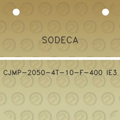 sodeca-cjmp-2050-4t-10-f-400-ie3