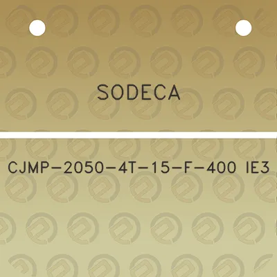 sodeca-cjmp-2050-4t-15-f-400-ie3