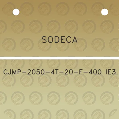 sodeca-cjmp-2050-4t-20-f-400-ie3