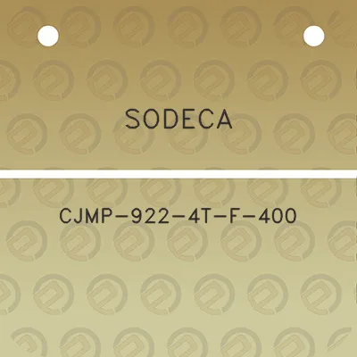 sodeca-cjmp-922-4t-f-400