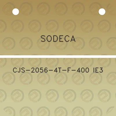 sodeca-cjs-2056-4t-f-400-ie3