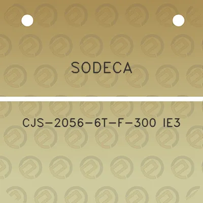 sodeca-cjs-2056-6t-f-300-ie3