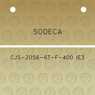 sodeca-cjs-2056-6t-f-400-ie3