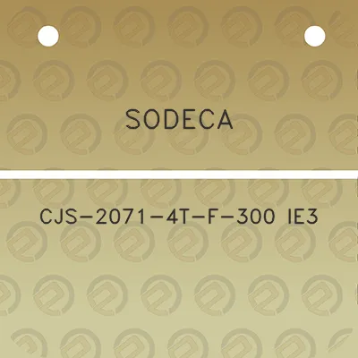 sodeca-cjs-2071-4t-f-300-ie3