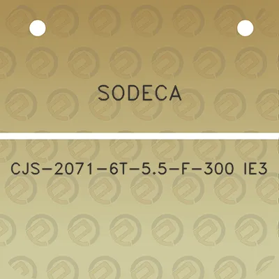 sodeca-cjs-2071-6t-55-f-300-ie3