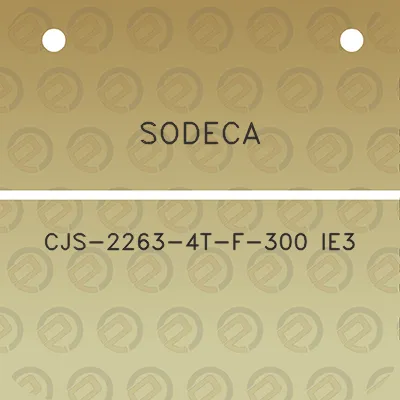 sodeca-cjs-2263-4t-f-300-ie3