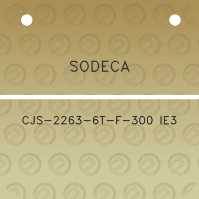 sodeca-cjs-2263-6t-f-300-ie3