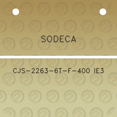 sodeca-cjs-2263-6t-f-400-ie3