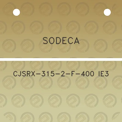 sodeca-cjsrx-315-2-f-400-ie3