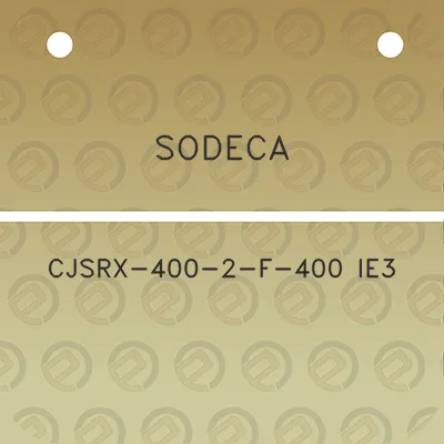 sodeca-cjsrx-400-2-f-400-ie3