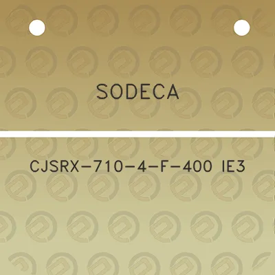 sodeca-cjsrx-710-4-f-400-ie3