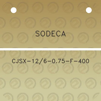 sodeca-cjsx-126-075-f-400