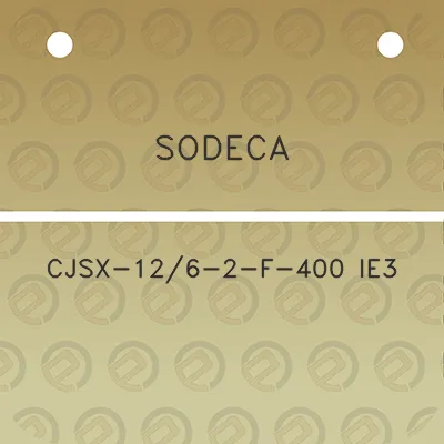 sodeca-cjsx-126-2-f-400-ie3