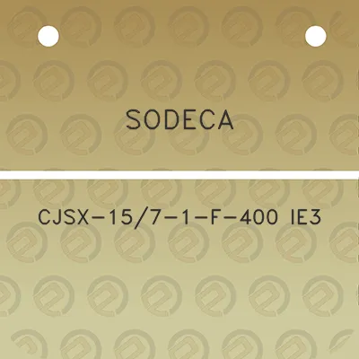 sodeca-cjsx-157-1-f-400-ie3