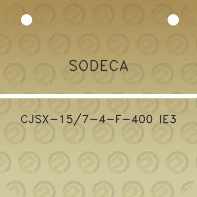 sodeca-cjsx-157-4-f-400-ie3