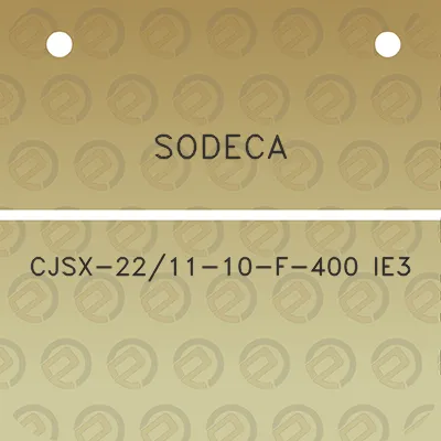 sodeca-cjsx-2211-10-f-400-ie3