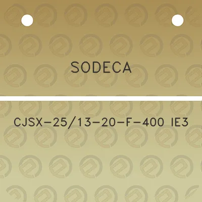 sodeca-cjsx-2513-20-f-400-ie3