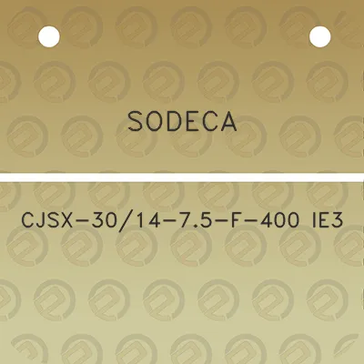 sodeca-cjsx-3014-75-f-400-ie3