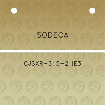 sodeca-cjsxr-315-2-ie3