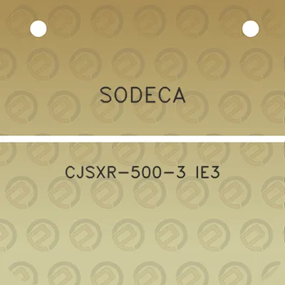 sodeca-cjsxr-500-3-ie3