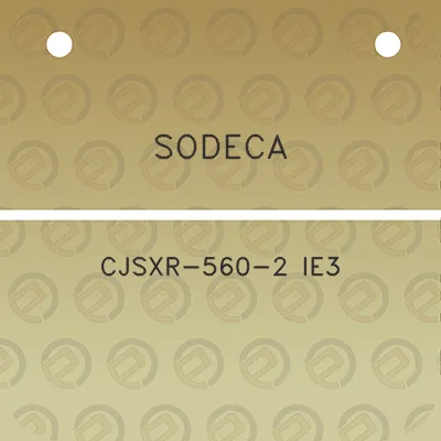 sodeca-cjsxr-560-2-ie3