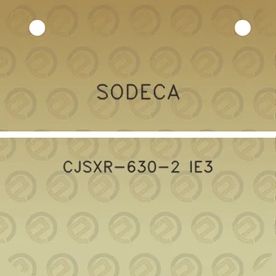 sodeca-cjsxr-630-2-ie3