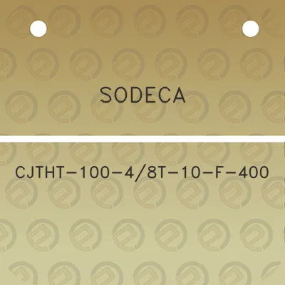 sodeca-cjtht-100-48t-10-f-400