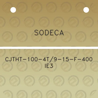 sodeca-cjtht-100-4t9-15-f-400-ie3