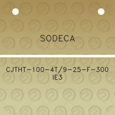 sodeca-cjtht-100-4t9-25-f-300-ie3