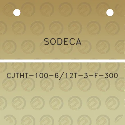 sodeca-cjtht-100-612t-3-f-300