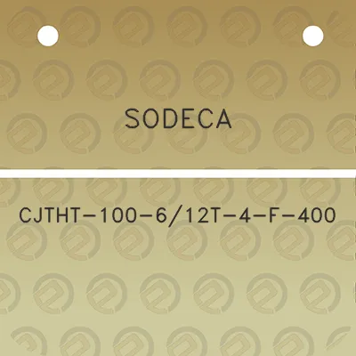 sodeca-cjtht-100-612t-4-f-400