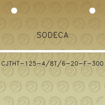 sodeca-cjtht-125-48t6-20-f-300