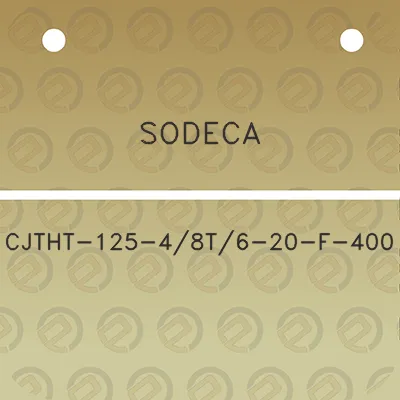 sodeca-cjtht-125-48t6-20-f-400