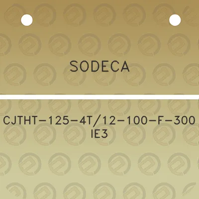 sodeca-cjtht-125-4t12-100-f-300-ie3