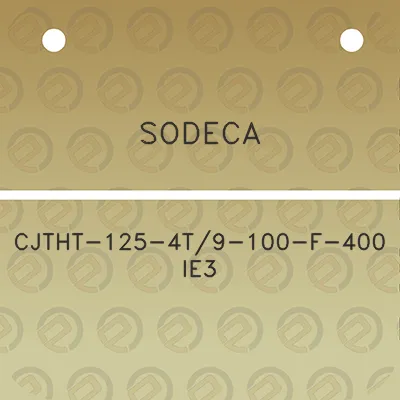 sodeca-cjtht-125-4t9-100-f-400-ie3