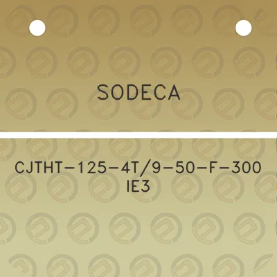 sodeca-cjtht-125-4t9-50-f-300-ie3