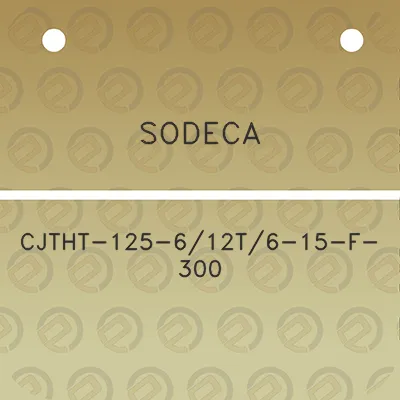 sodeca-cjtht-125-612t6-15-f-300