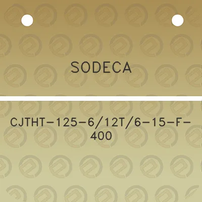 sodeca-cjtht-125-612t6-15-f-400