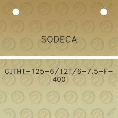 sodeca-cjtht-125-612t6-75-f-400