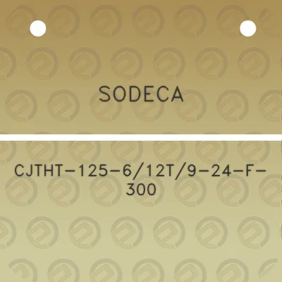 sodeca-cjtht-125-612t9-24-f-300