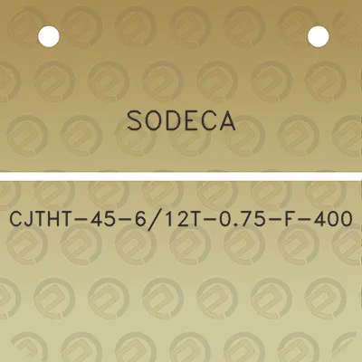 sodeca-cjtht-45-612t-075-f-400