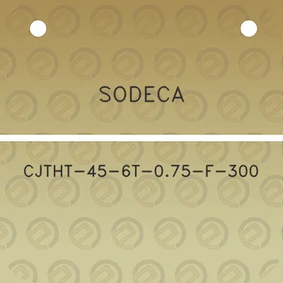 sodeca-cjtht-45-6t-075-f-300