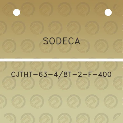 sodeca-cjtht-63-48t-2-f-400