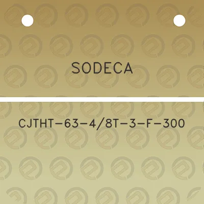 sodeca-cjtht-63-48t-3-f-300