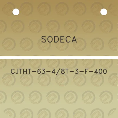 sodeca-cjtht-63-48t-3-f-400