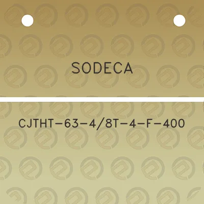 sodeca-cjtht-63-48t-4-f-400