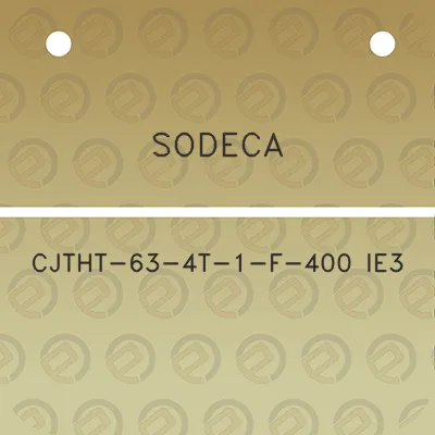 sodeca-cjtht-63-4t-1-f-400-ie3