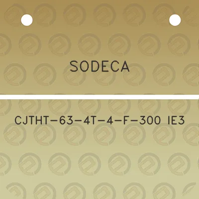 sodeca-cjtht-63-4t-4-f-300-ie3